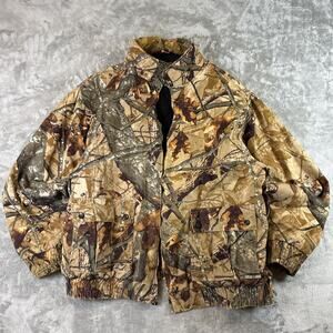 Outfitters Ridge Camouflage Hunting Jacket Size Xlarge Thermal Lined-w/Flaw